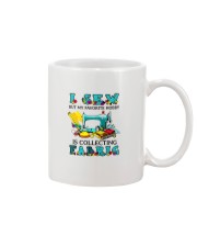 I Sew But My Favorite Hobby Is Collecting Fabric Mug tile
