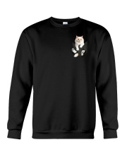 Ragamuffin Cat Pocket Crewneck Sweatshirt tile