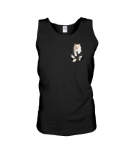 Ragamuffin Cat Pocket Unisex Tank tile