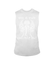 Cthulhu God is busy can I help you shirt Sleeveless Tee tile