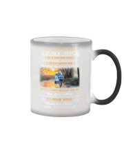 To my wife I didn't marry you so I could live Color Changing Mug thumbnail