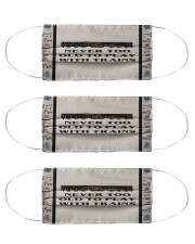 Never too old to play with trains face mask Cloth Face Mask - 3 Pack front