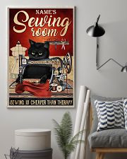 Sewing room sewing is cheaper than therapy poster 11x17 Poster lifestyle-poster-1