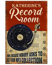 Record room vinyl because nobody asks to poster 11x17 Poster front