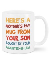 Here's a mother's day mug from your son mug Mug front