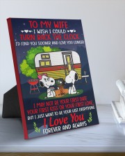 Snoopy my wife I could turn back the clock canvas 8x10 Easel-Back Gallery Wrapped Canvas aos-easel-back-canvas-pgw-8x10-lifestyle-front-01