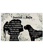 You are not just a cane corso my sanity poser 24x16 Poster front