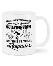 Sometimes you forget an awesome veterinarian mug Mug front