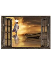Jesus through the window poster 24x16 Poster front