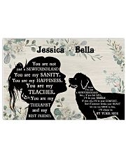 You are not just a Newfoundland poster 24x16 Poster front