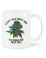 I can't talk right now i'm doing pot head shit mug Mug front