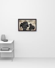 Girl cat sihouette you are not just a cat poster 17x11 Poster poster-landscape-17x11-lifestyle-04