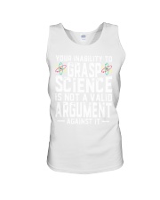 Your inability to grasp science shirt Unisex Tank tile