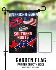 American born with southern roots flag 11.5"x17.5" Garden Flag aos-garden-flag-11-5-x-17-5-lifestyle-front-01