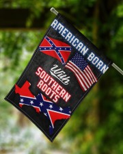 American born with southern roots flag 11.5"x17.5" Garden Flag aos-garden-flag-11-5-x-17-5-lifestyle-front-15