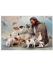 God surrounded by Jack Russell Poster 24x16 Poster front