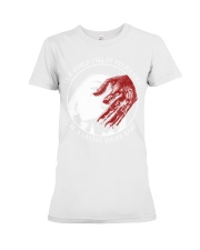 In a world full of princesses be a satans shirt Premium Fit Ladies Tee tile