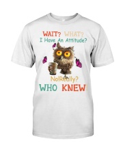 Wait What hirt Premium Fit Mens Tee tile