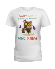 Wait What hirt Ladies T-Shirt tile
