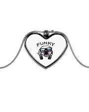 Funky Brogan Metallic Heart Necklace thumbnail
