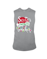 SANTAS FAVORITE - TEACHER Sleeveless Tee tile
