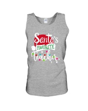 SANTAS FAVORITE - TEACHER Unisex Tank tile