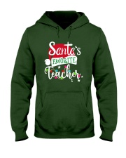 SANTAS FAVORITE - TEACHER Hooded Sweatshirt tile