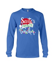 SANTAS FAVORITE - TEACHER Long Sleeve Tee tile