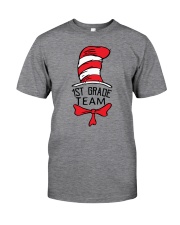 1st first grade hat Classic T-Shirt front