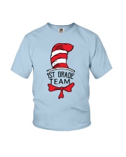 1st first grade hat Youth T-Shirt tile