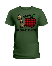 Pint Glass is for 1st Grade Teacher Ladies T-Shirt tile