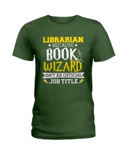 LIBRARIAN BOOK Ladies T-Shirt tile