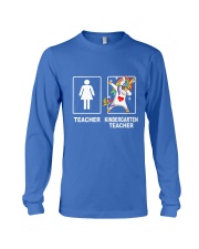 TEACHER KINDERGARTEN Long Sleeve Tee tile