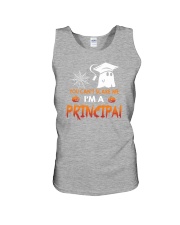 YOU CAN'T SCARE ME - principal X2 Unisex Tank tile