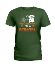 YOU CAN'T SCARE ME - principal X2 Ladies T-Shirt tile