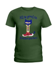 ALL IS GOOD IN PETE KINDERGARTEN PETE021 Ladies T-Shirt tile