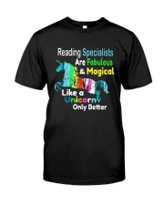 Reading Specialists Classic T-Shirt front