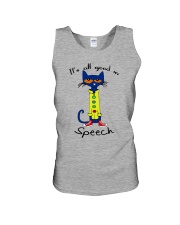 IT-IS-ALL-GOOD-IN-speech Unisex Tank tile