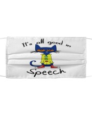 IT-IS-ALL-GOOD-IN-speech M003 Cloth face mask front