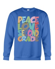 PEACE LOVE SECOND GRADE PE1408 Crewneck Sweatshirt tile