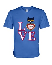 PETE LOVE KINDERGARTEN V-Neck T-Shirt tile