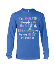 IM SMILING - TEACHER LIFE LI01D Long Sleeve Tee tile