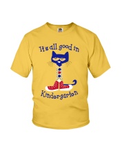 Its all good in KINDERGARTEN Youth T-Shirt front