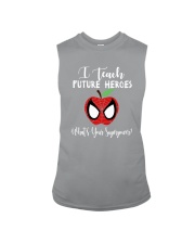 I TEACH FUTURE HEROES Sleeveless Tee tile