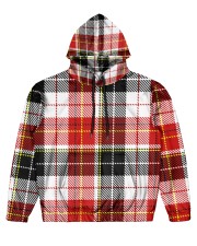 Thread Checked Pattern Men's All Over Print Hoodie tile