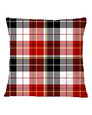 Thread Checked Pattern Square Pillowcase tile