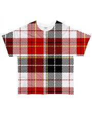 Thread Checked Pattern All-Over T-Shirt tile