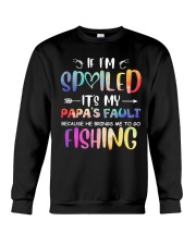 My papa brings me to go FISHING Crewneck Sweatshirt thumbnail
