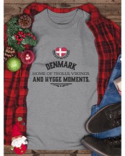 DENMARK HOME OF TROLLS, VIKINGS, AND HYGGE MOMENTS Classic T-Shirt custom-t-shirts-classic-lifestyle-front-351