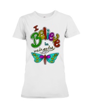 I believe in miracle Premium Fit Ladies Tee thumbnail